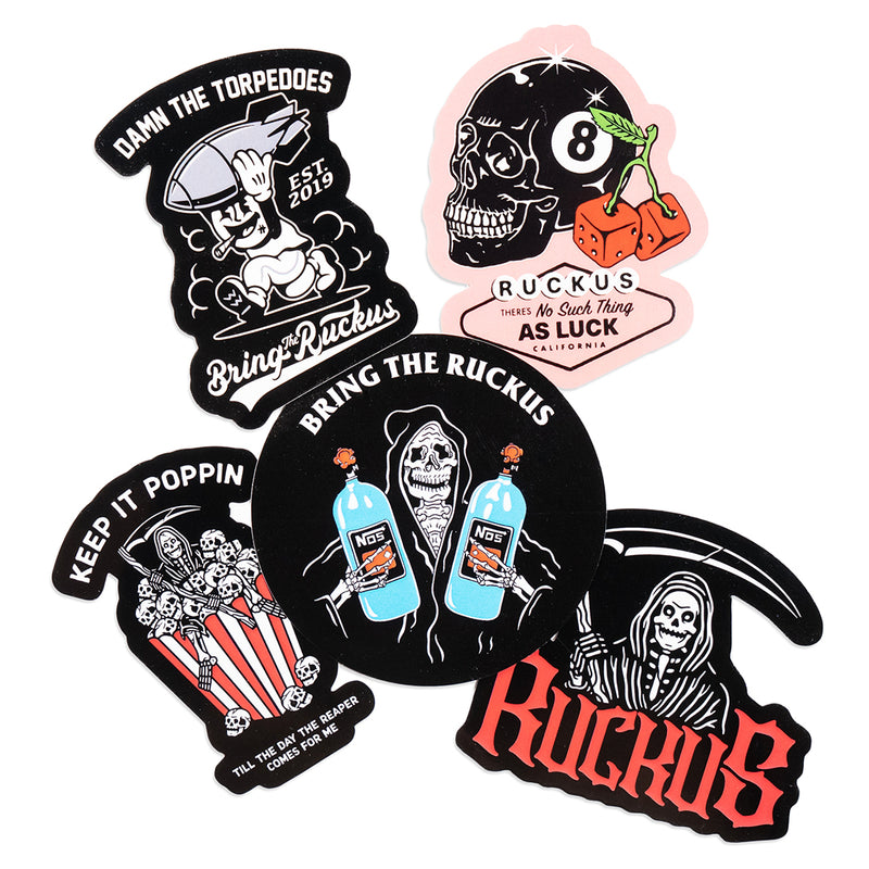 Ruckus Co. Best Sellers Sticker Pack