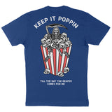 Poppin' Men's T-Shirt - Blue