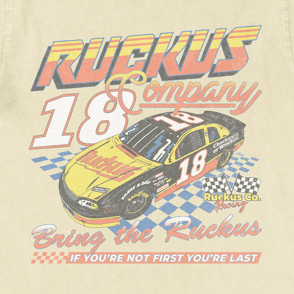 RICKY BOBBY NASCAR T-Shirt - Tan