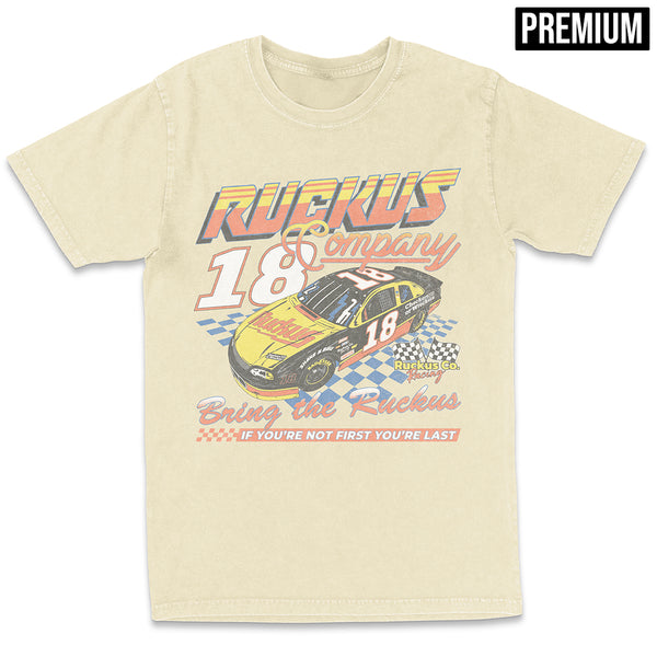 RICKY BOBBY NASCAR T-Shirt - Tan