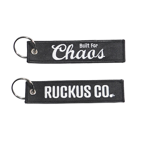 Ruckus Co. Built For Chaos Jet Tag Black