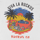 Viva La Ruckus Men's T-Shirt - White