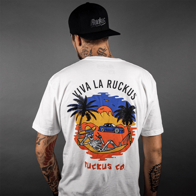 Viva La Ruckus Men's T-Shirt - White