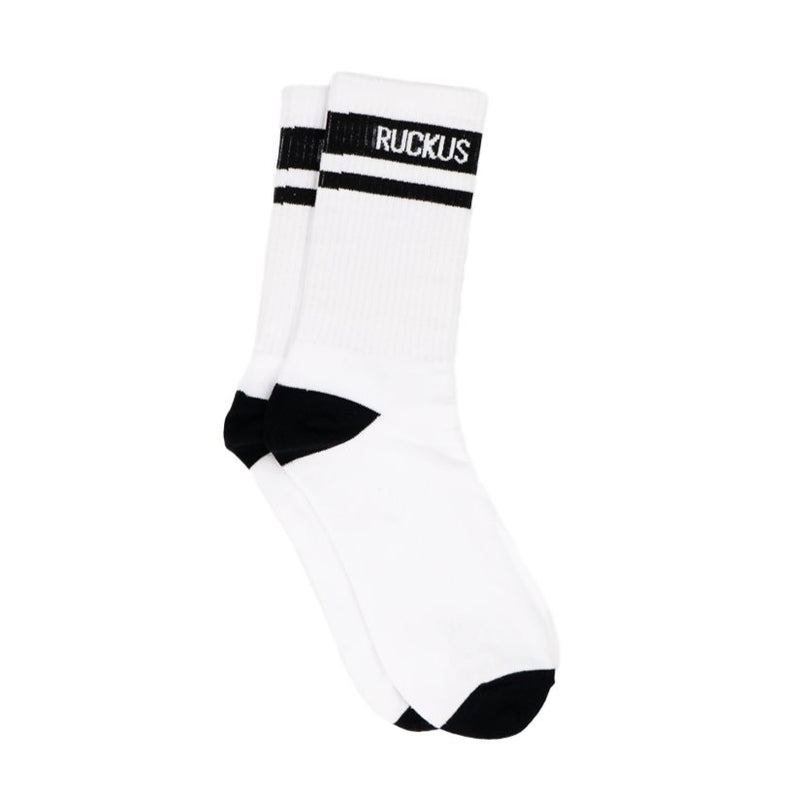 Ruckus Company Derby Socks - White